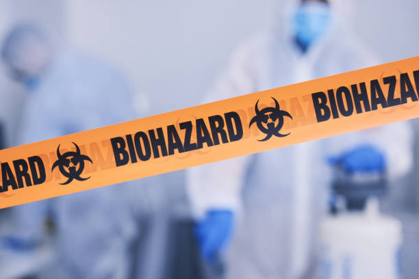 Professional Biohazard technician working in Mount Laurel, NJ